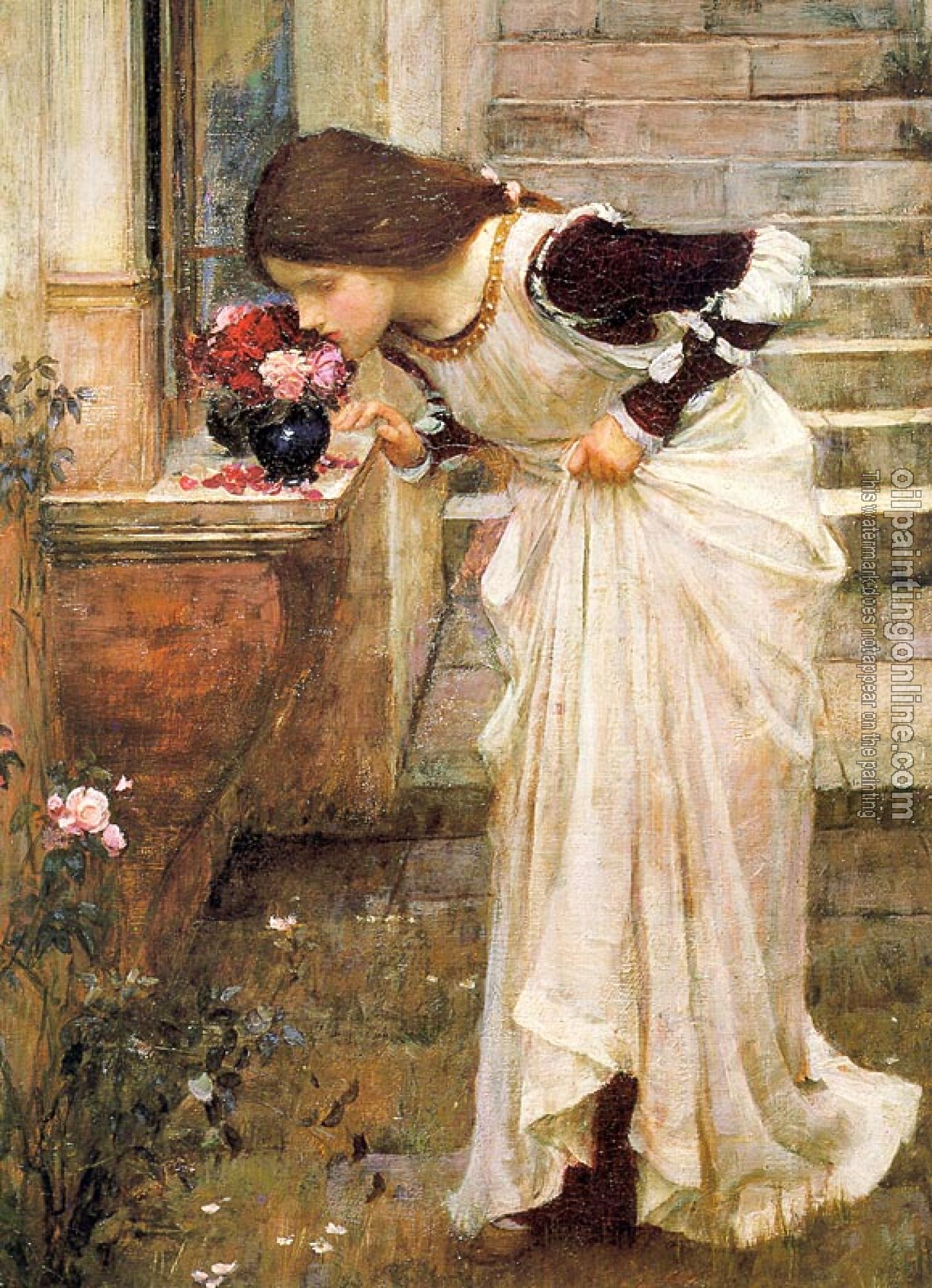 Waterhouse, John William - At the Shrine